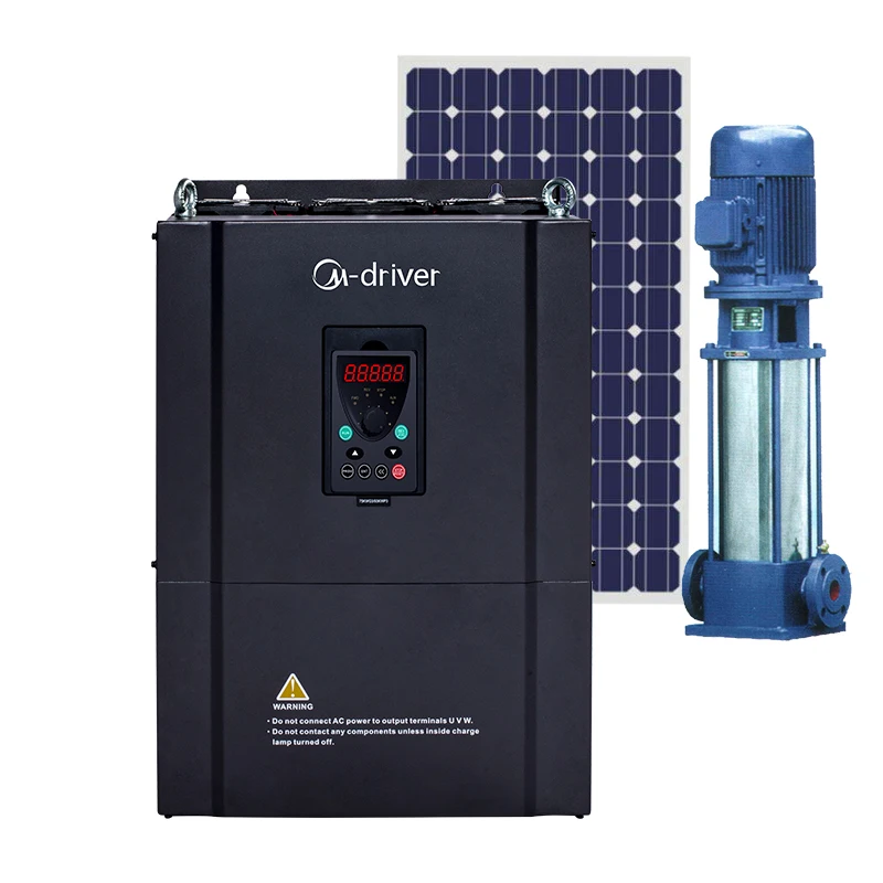MPPT Solar VFD DC to AC Solar Water Pump Inverter for Sri Lanka Market 380V 22kw Inverter Triple