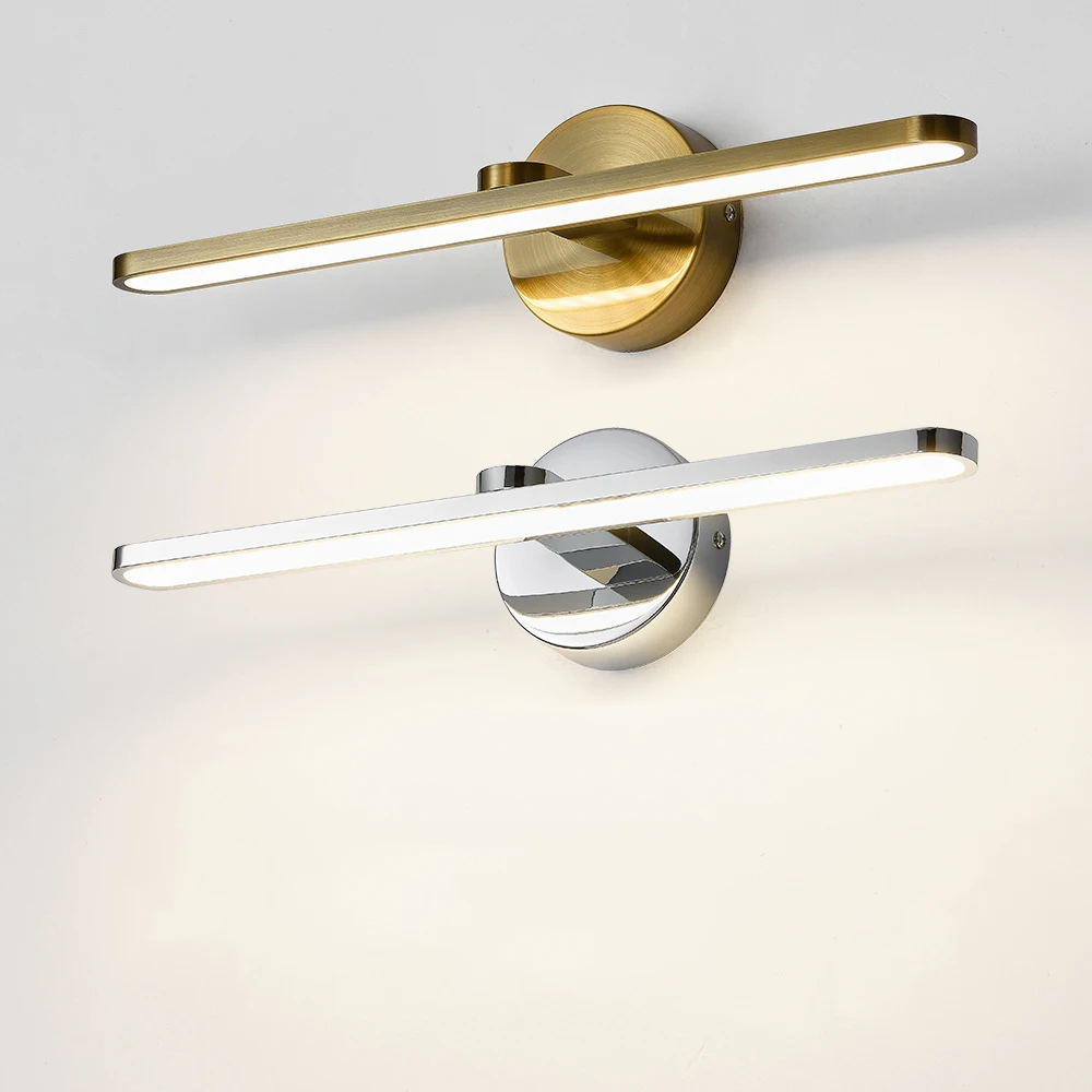 Vanity Mirror Lights Led Bathroom Lighting Bedside Fixture Aluminum Vanity Bathroom Light Fixture