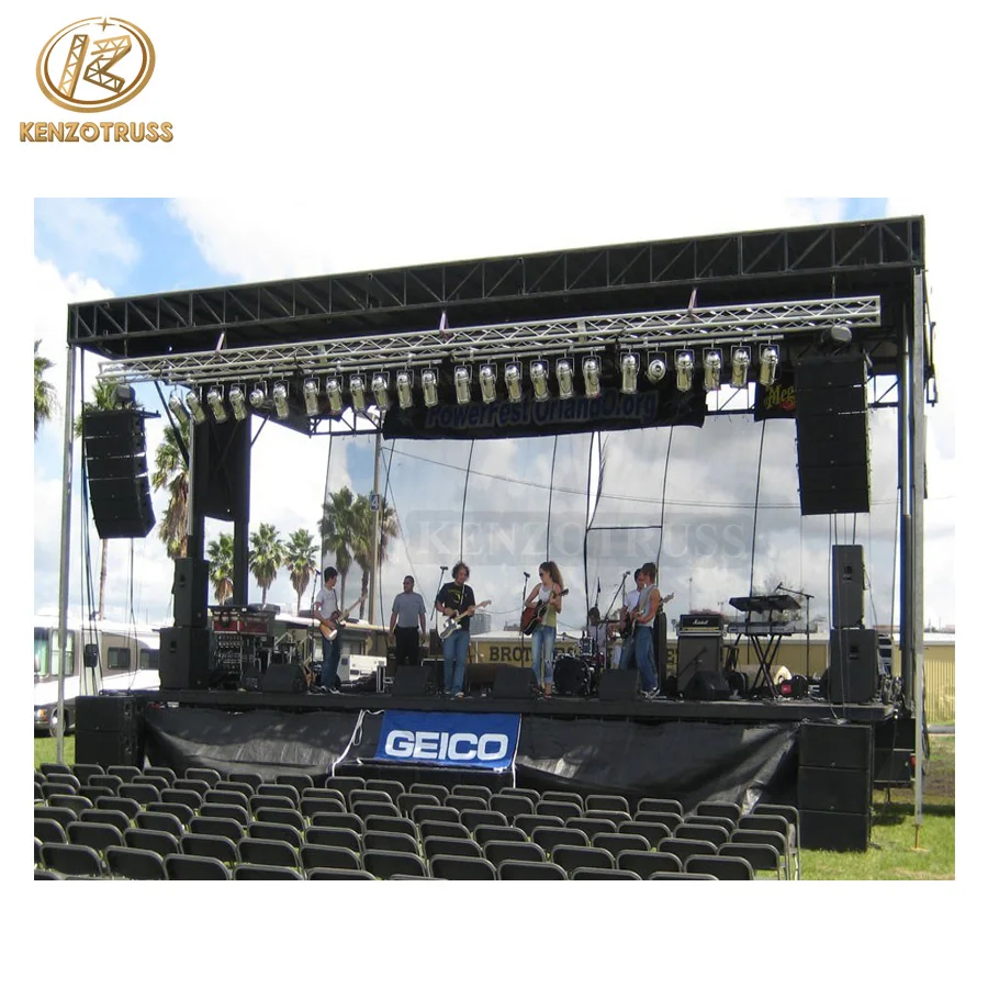 Kenzo Aluminum LED Light Truss Display