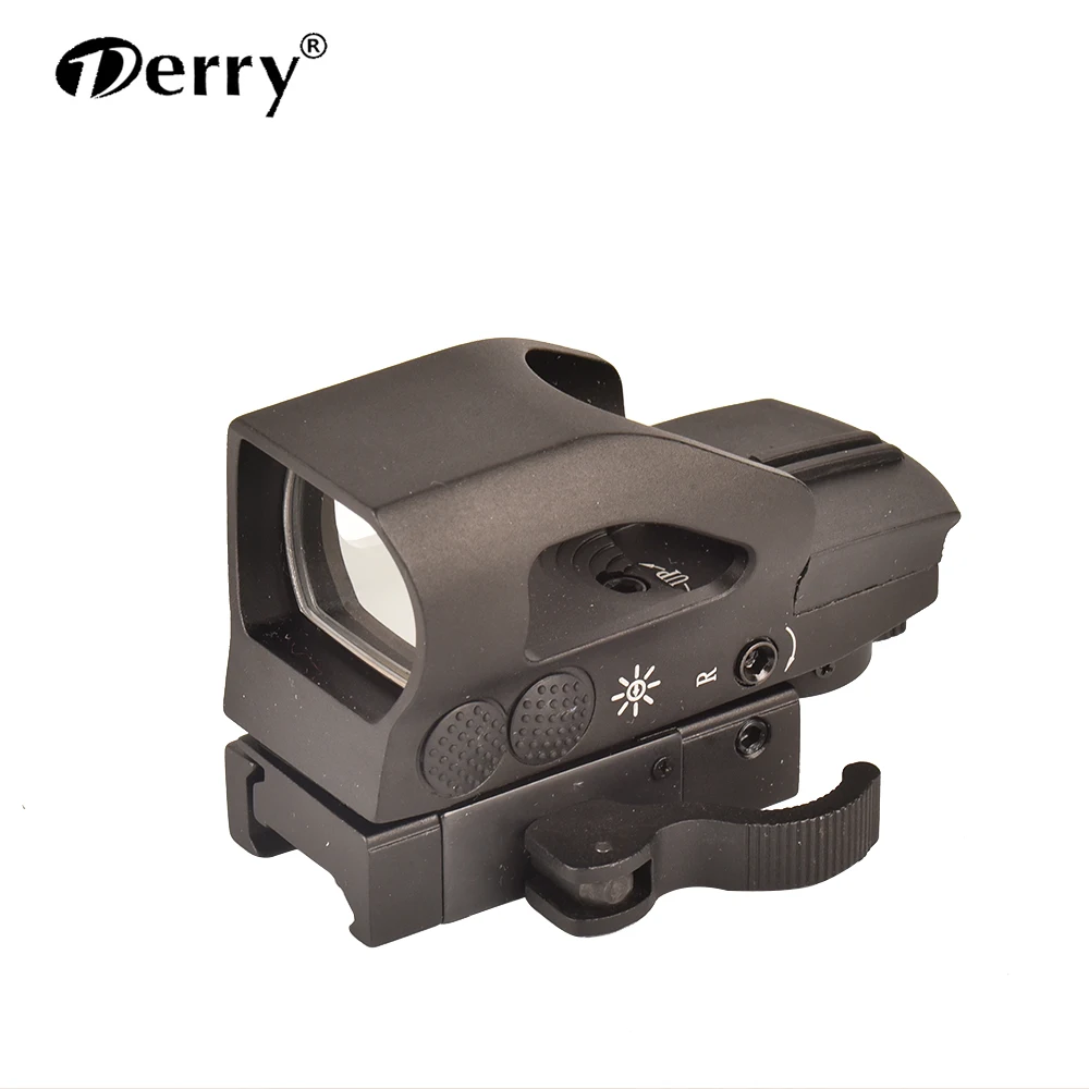 2020 best selling Derry 1X24X34 Multi-Reticle Red Dot Sight Riflescope
