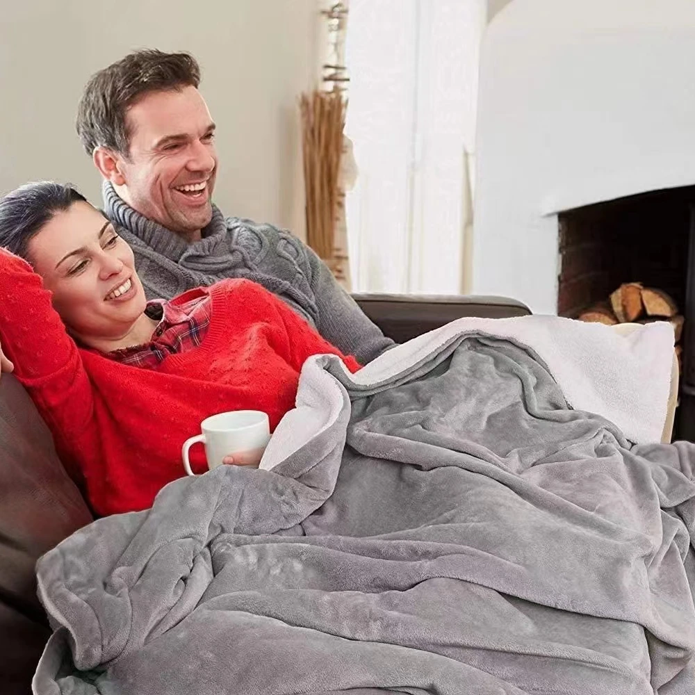 Wholesale Usb Walmart Heater Cool Thermal King Queen Size Over Switch Throw Controller Household Warm Heated Electric Blanket
