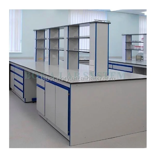 Professional electronic lab furniture price island  work  bench