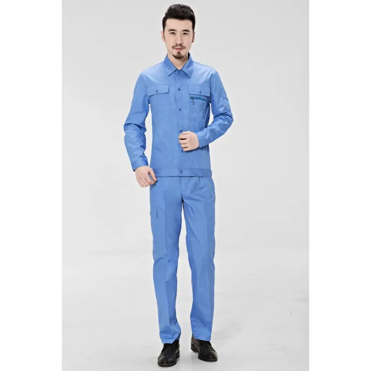 Factory wholesale cheap factory uniform warm breathable long-sleeved cotton comfortable overalls