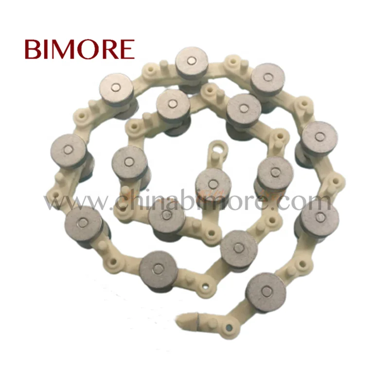 XAA332DS2 Bimore Escalator Handrail Rotary Chain Newel Chain 16 Joints escalator parts