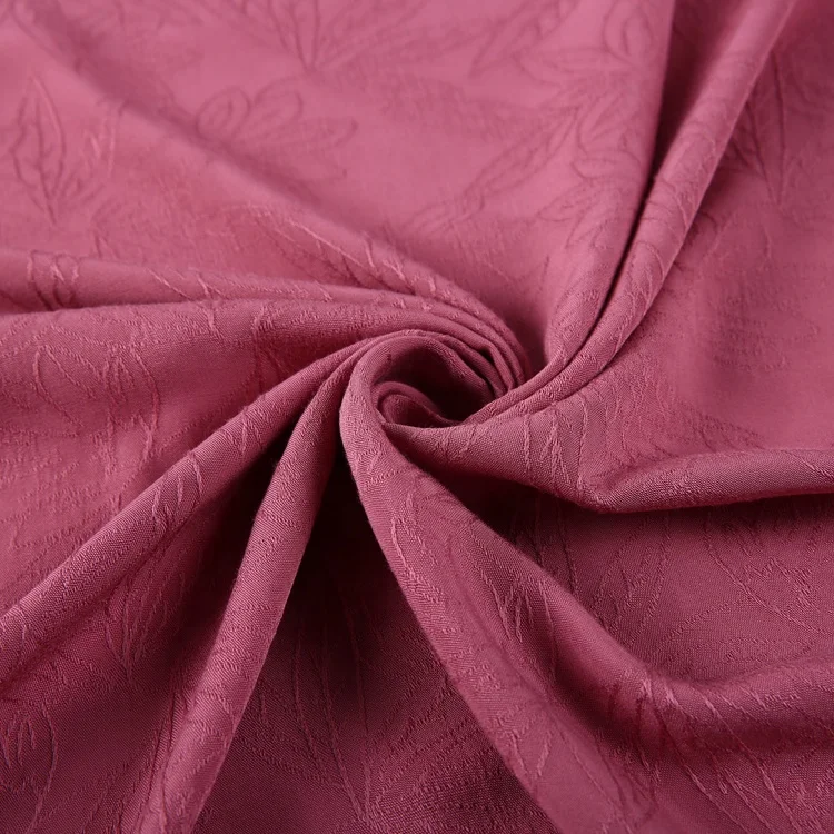 Rayon trees dobby breathable fabric 100% viscose  rayon classical design dresses  in jacquard upholstery  fabric