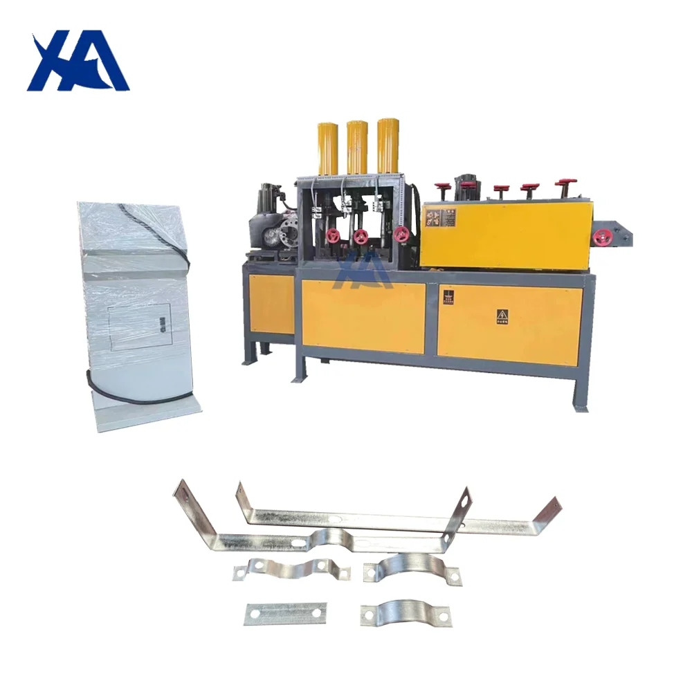 Machine For Bending Iron Angle Steel Anchor Ear/Hoop/Beam Clamp Making Machine