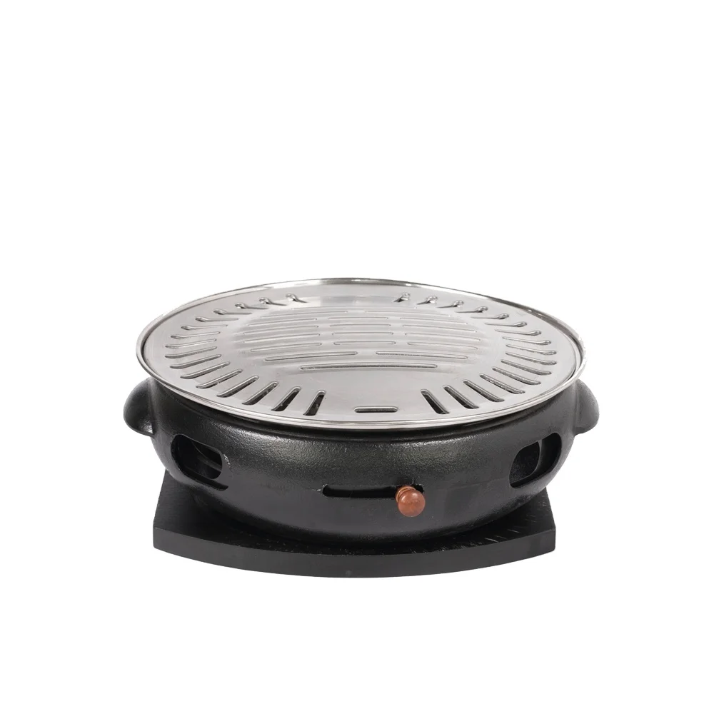 Cenhot Stainless Steel Charcoal Barbecue Grill Non-stick Portable  For Restaurant