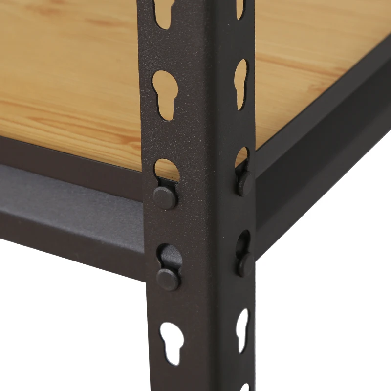 Rak & Rak Tim Profesional Pelindung Pembawa Baja Perlindungan Korosi Boltless Shelving Garage Shelves