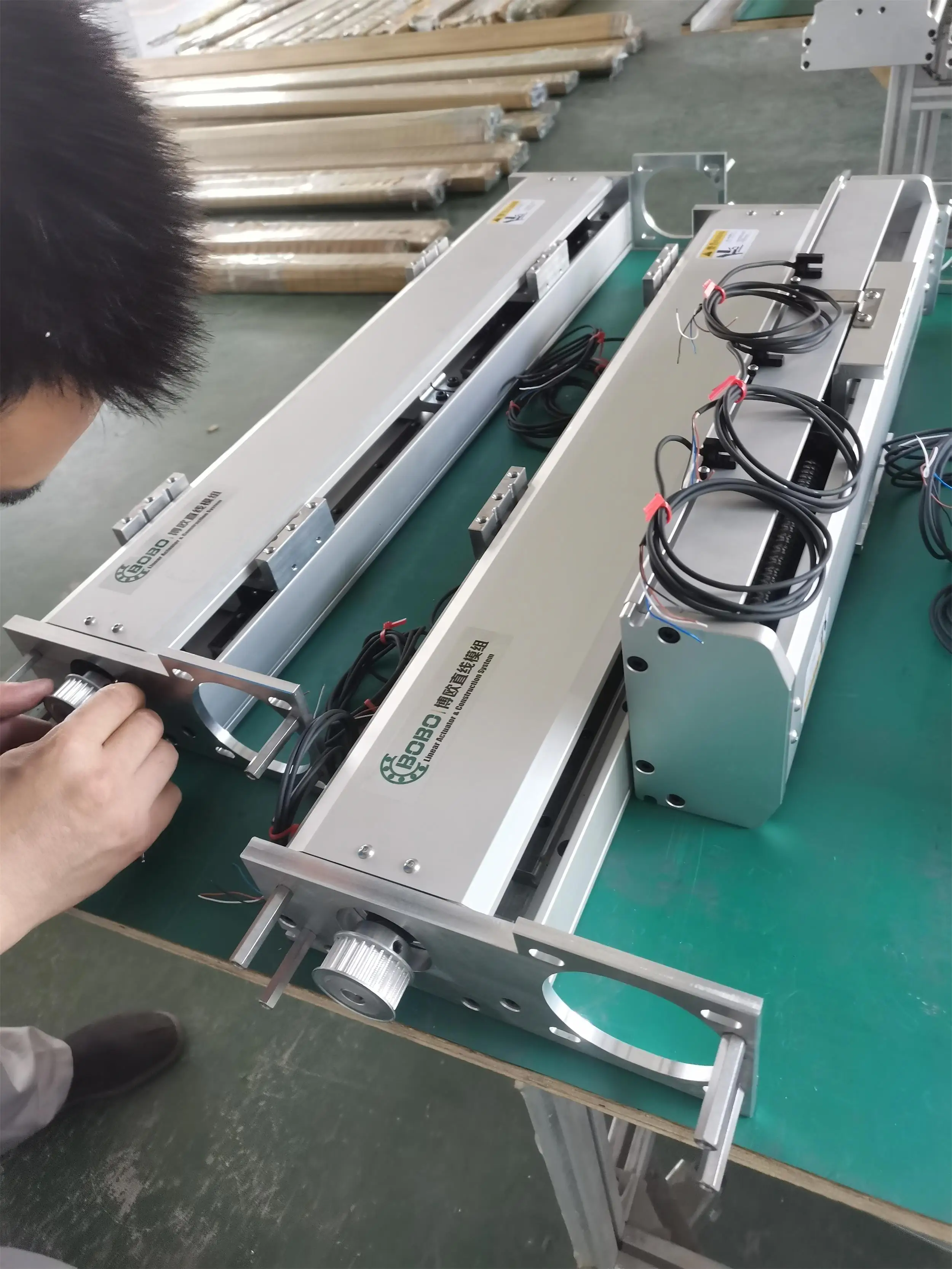 long stroke linear actuator high speed 1000mm stroke cnc linear actuator use for x axis y axis z axis
