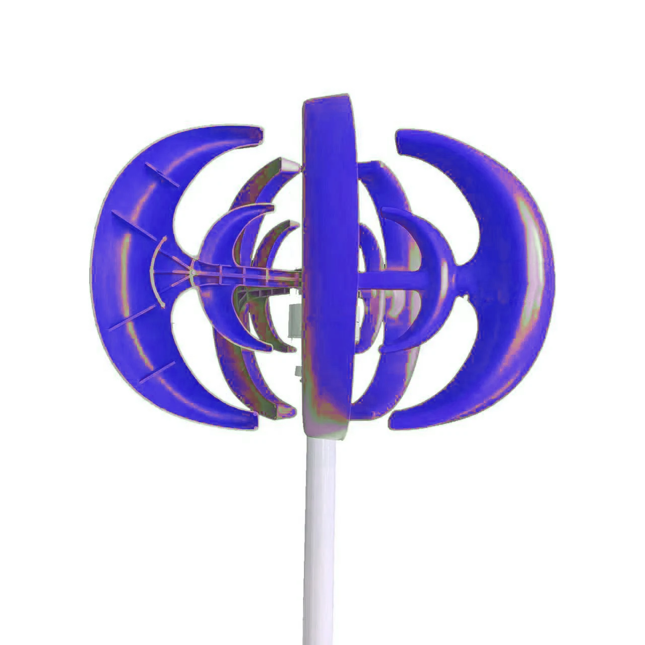 FNEP 5KW Vertical Axis Wind Turbine 48V/96V Low Noise Alternative Energy System Helical Wind Power Generator