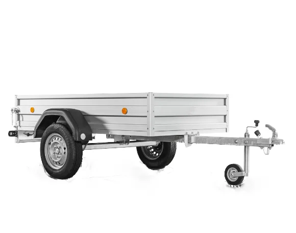 Factory Customized Hydraulic Dump Farm Trailer for Sales Steel Silver Welding ISO Trailer Hitch Lock Superior Products