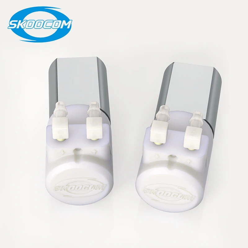 SKOOCOM peristaltic dosing pump DC high performance 12V head small diy water peristaltic pump