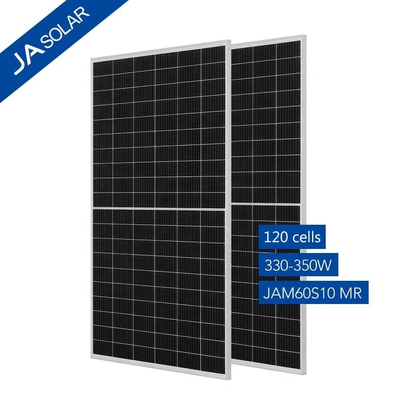 JA Solar Pv Panels Manufactures In China 350W MBB Half-Cell Module JAM60310 For Home Factory Use