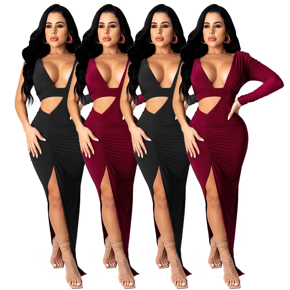 
 2021 Сексуальные Длинные Платья-макси в стиле пэчворк, женские асимметричные топы, женские вечерние плиссированные платья на заказ для женщин  