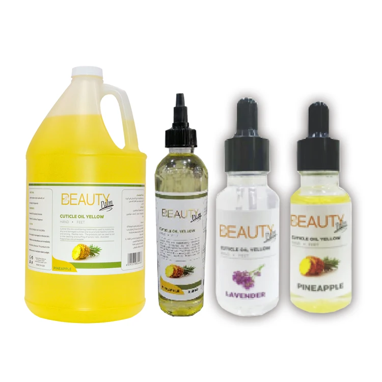 
Private Label Organic Nail Care CUTICLE OIL With PINEAPPLE 