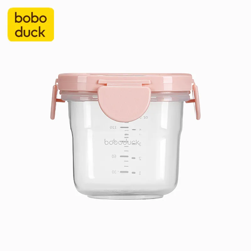 Boboduck High Quality Baby Breast Milk Food Storage Box Food Containers Airtight Baby Food Cup