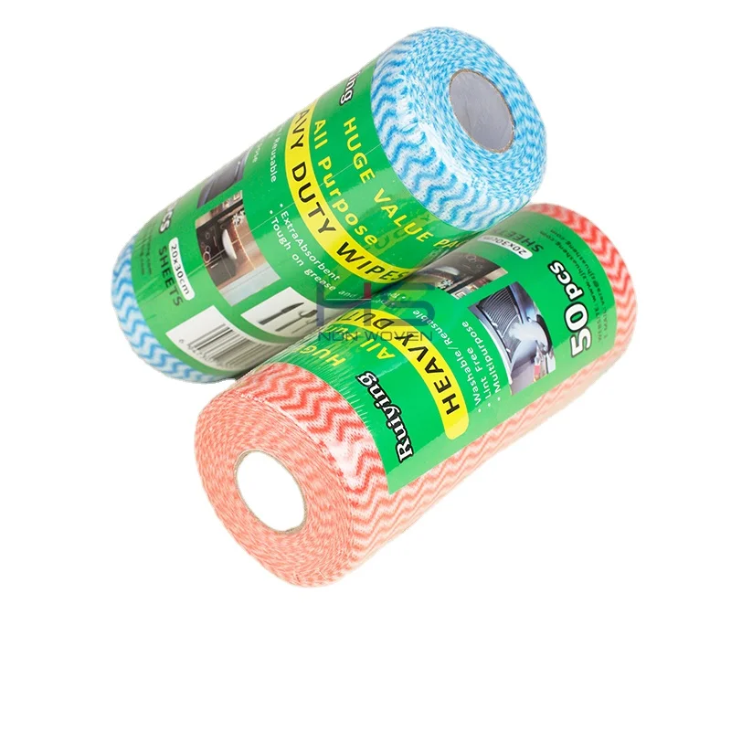 heavy duty spunlace non woven fabric roll for hand cleaning wipes