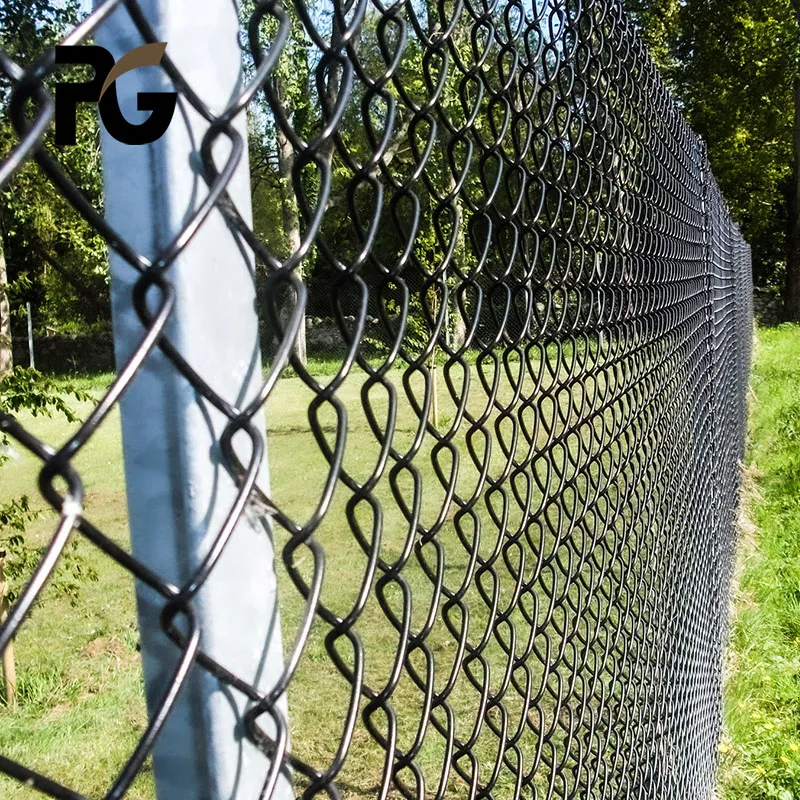 Galvanized Iron Wire Diamond Mesh Chain Link Fencing