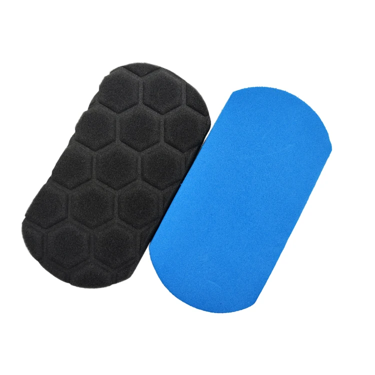 Blue and Black Thick Car Wash Sponge Detailing Car Cleaning Auto Care Maintenance Wax Foam Polishing Pad Car Detailing