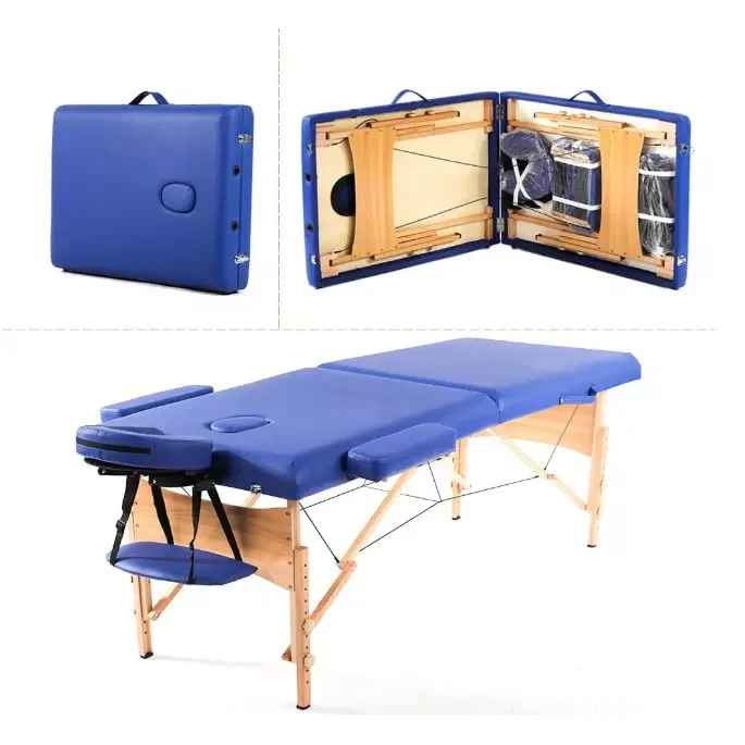 Wooden Massage tables&beds beauty salon massage table spa bed folding table facial portable massage bed