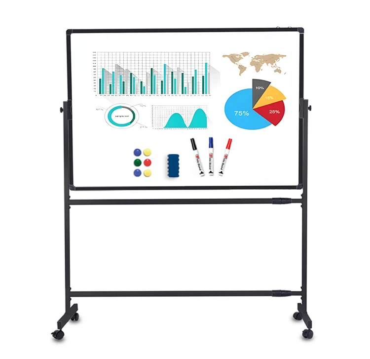 Office Mobile Magnetic Whiteboard White Board Whiteboard Magnetic Magnet  Magnetic Dry Erase Board White Board