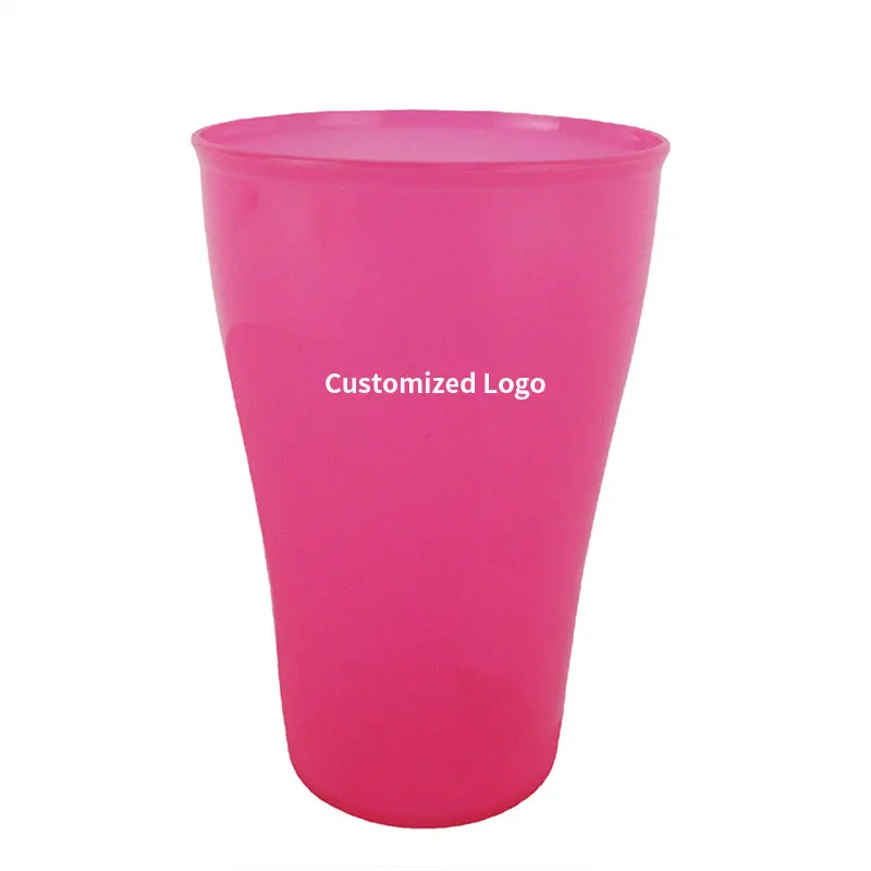 4oz/400ml food grade plastic PP semi-frosted Pepsi party drink cup