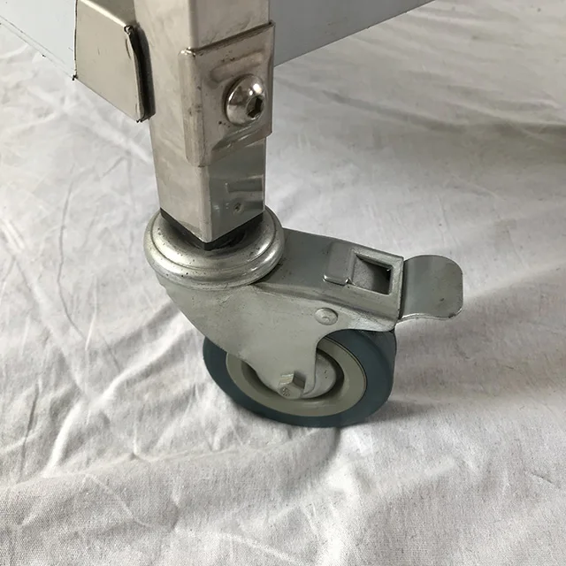 
Silk Logo Furniture Wheels Stand Metal Cosmetic Salon Serving Trolley Food Cart Manicure 