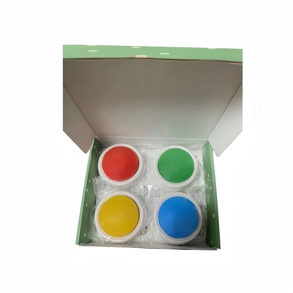 High quality pet training button click dog buttons training words dog puzzle toy Voice recordable buttons