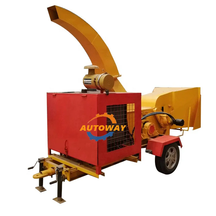 Autoway Manufacturer Widely Used Tree Branch Crusher Tractor Wood Crusher With Best Price
