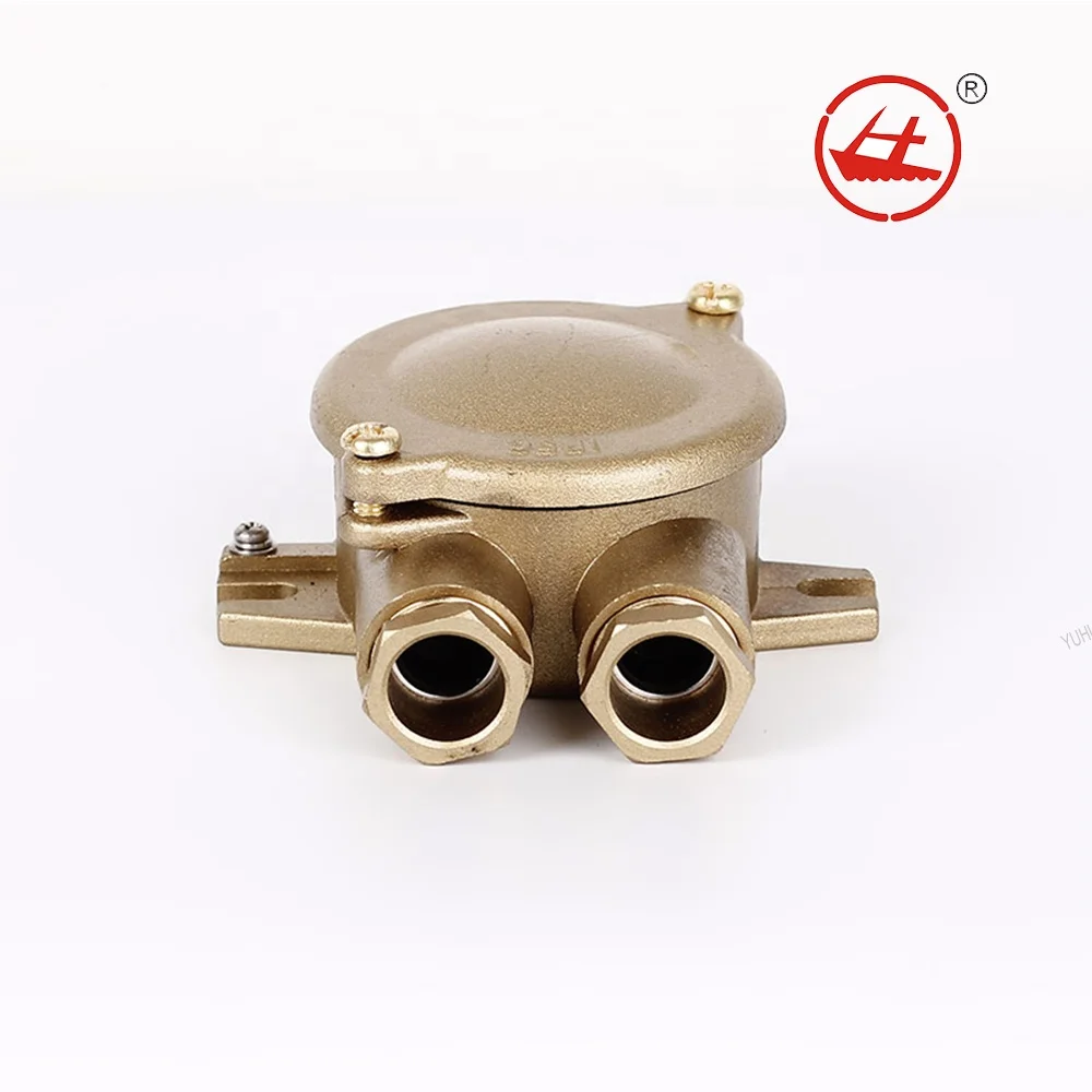 IP56 10A/16A Marine Brass Junction Box 1150 JXH202