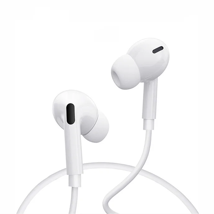 hands free mobile phone earphone 3.5mm handfree phone headset with MIC for iphone earphone