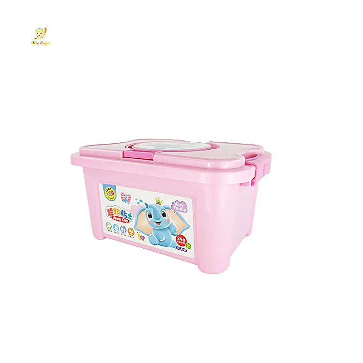 
Детская игрушка, пластиковая упаковочная коробка для производства теста и пластилина 