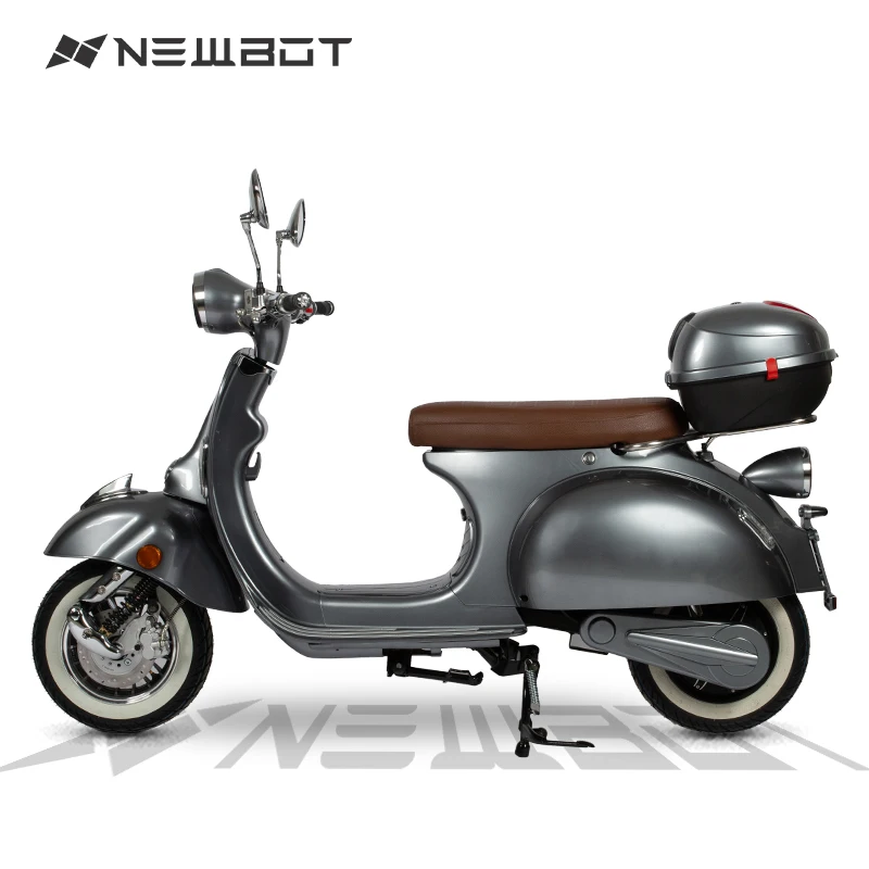 Newbot EEC 4500W 72V 40Ah  Silver Adult Lithium Battery electric moped electric scooter electric motorcycle factory direct sale