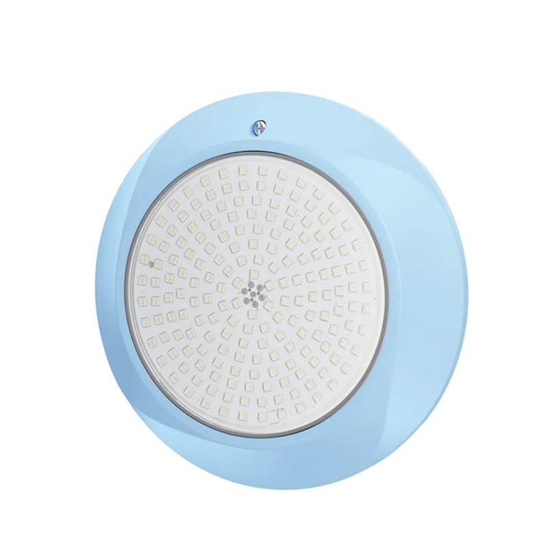 ABS Multi-color Whirlwind Design Frames IP68 12V 18W/25W/32W/40W LED Swimming Pool Light Underwater Wall-mounted Pool Lamp