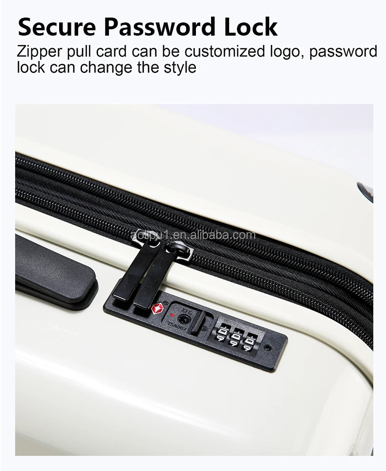 Factory OEM PC hard suitcase luggage Custom High Quality royal polo luggage trolley case