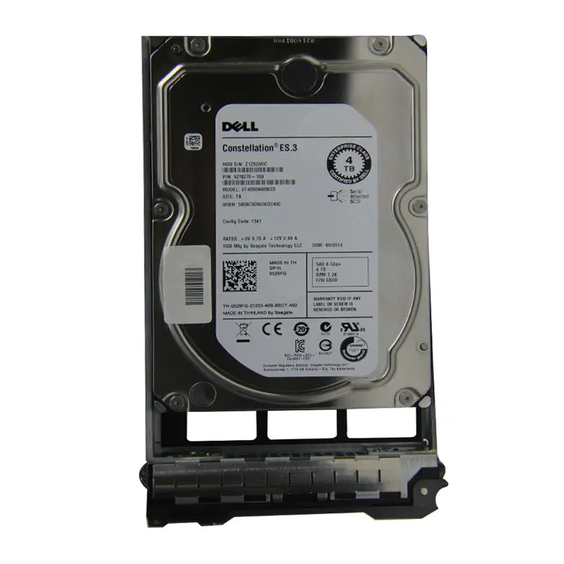Dell 4 ТБ 3,5 дюймов HDD SATA 6 ГБ/с 128 МБ 7200 об/мин hdd