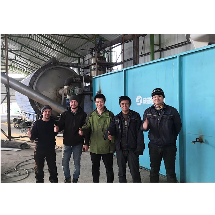 Continuous Pyrolysis Plant For Waste Tyre Plastic Pyrolysis Machine Convert Plastic To Fuel Oil