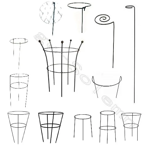 4 rings 3 Legs Tomato Cage