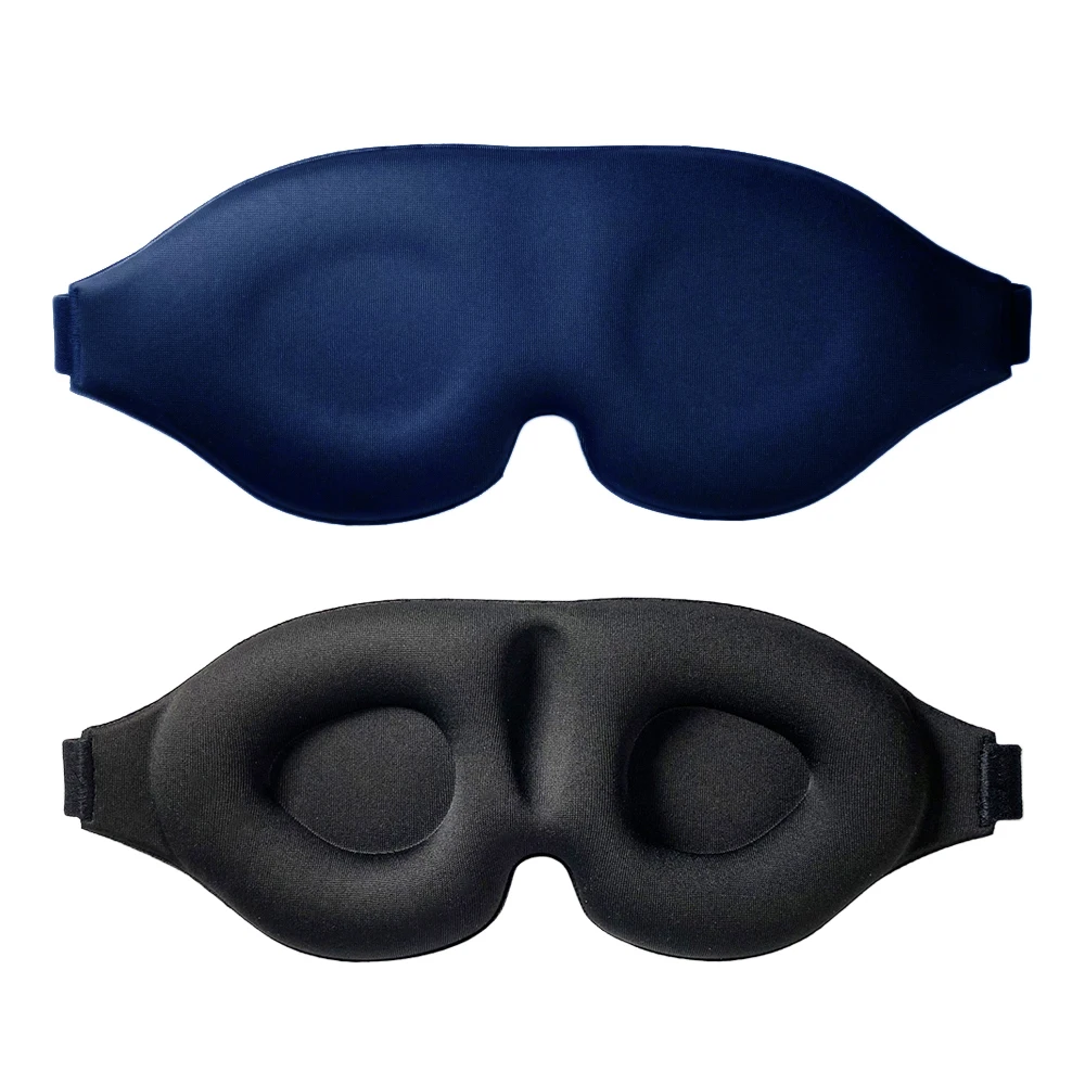 2021 оптовая продажа стандартная настраиваемая маска для глаз eyemask 3D Контурная сна с эффектом