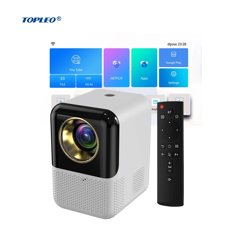 Topleo projector 4k High definition home for a stunning cinema experience full hd projector smart projector