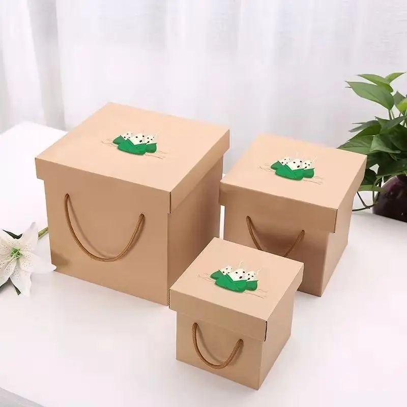Wholesale Cheaper Waffle Nuts Packaging Box Custom Corrugated Paper Box