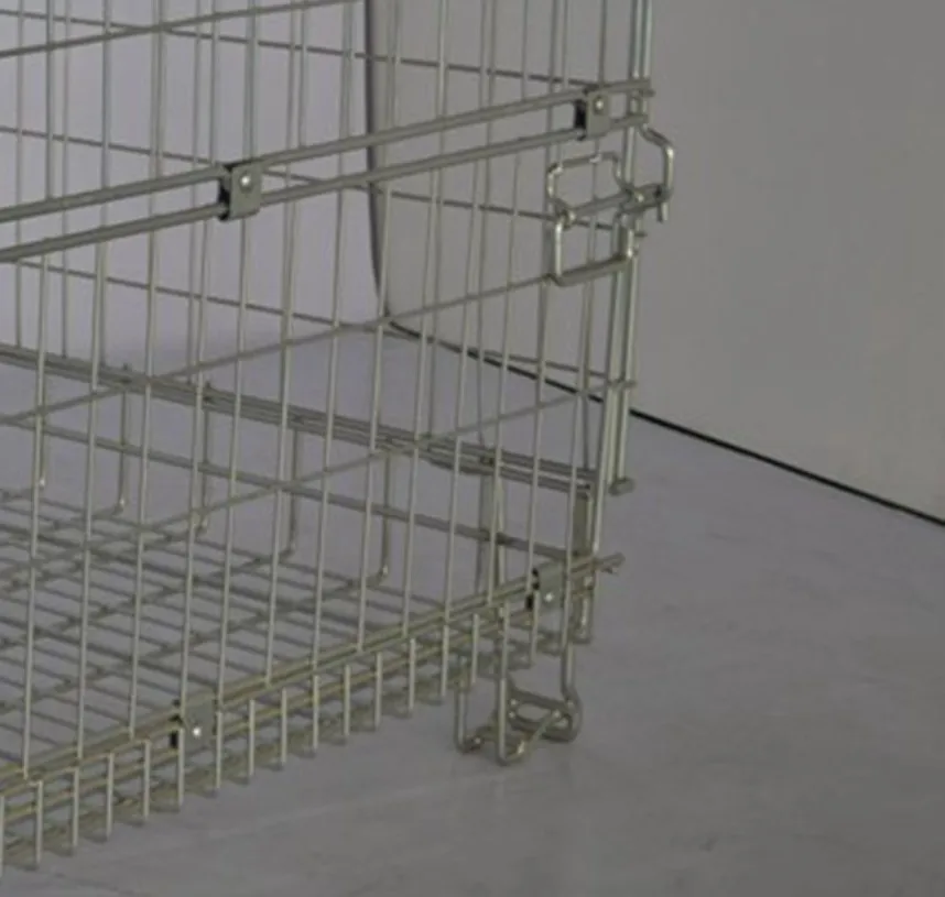 BHK40 популярная металлическая проволочная сетка контейнер для хранения клетка из проволочной сетки контейнер высокого качества