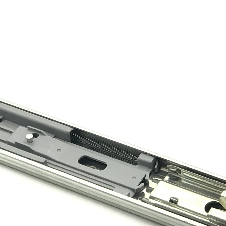 Manufacturing Soft Close Telescopic Slide Push Open Full Extension Channel Rails Ball Bearing Cabinet Drawer Slides