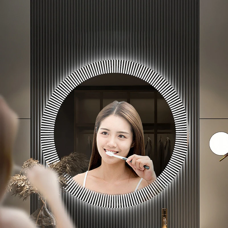 Wholesale LED Large Floor dressing mirror Stand Full Length beveled Mirror led mirrors