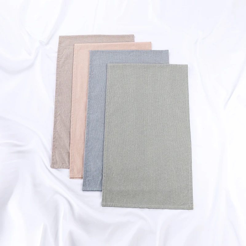 Rustic Handmade Dining Fall 100% Cotton Table Runners for Dinning Room Decoration