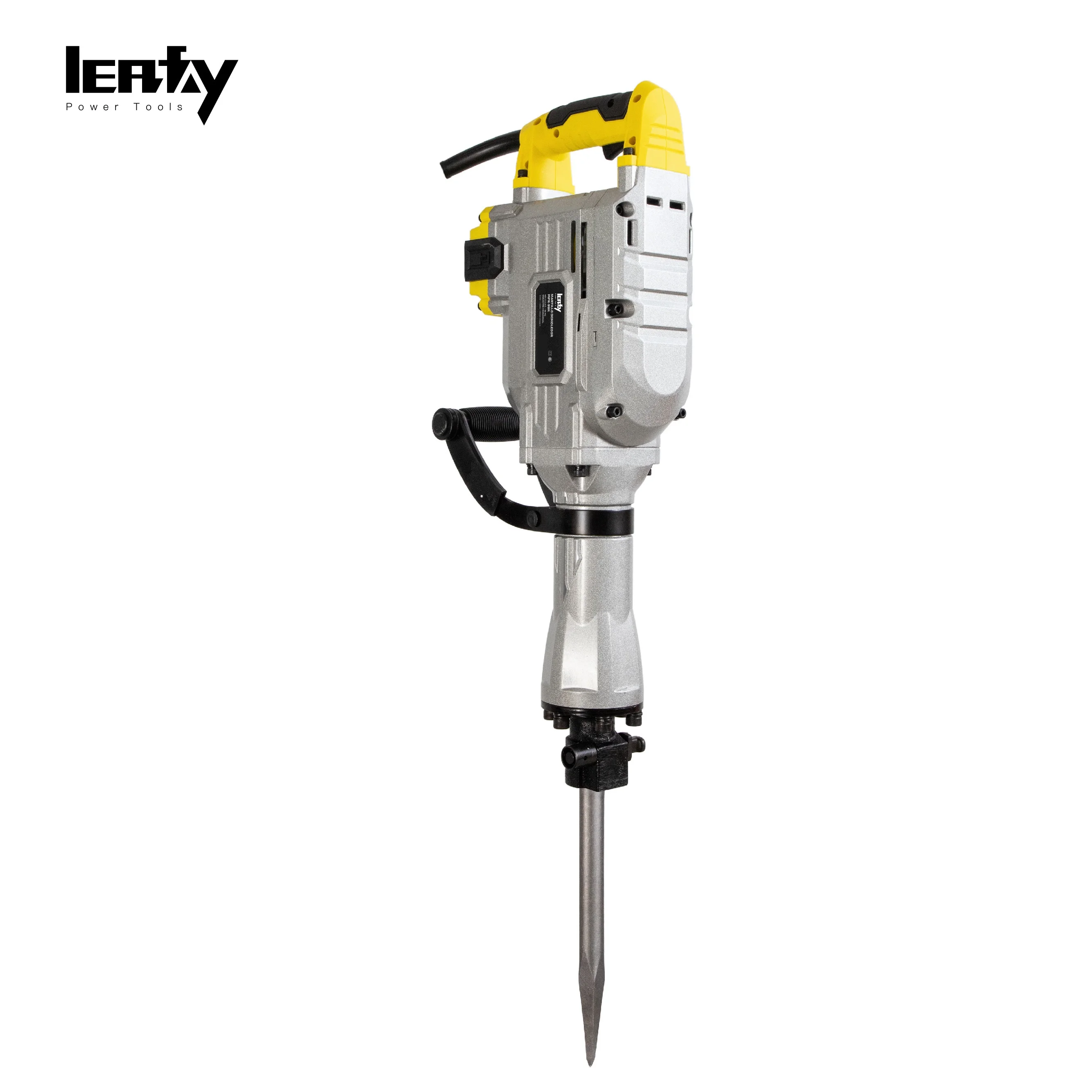 LEAFY Power Tools Heavy Duty 220V 1700W big jack breaker rock electric demolition hammer