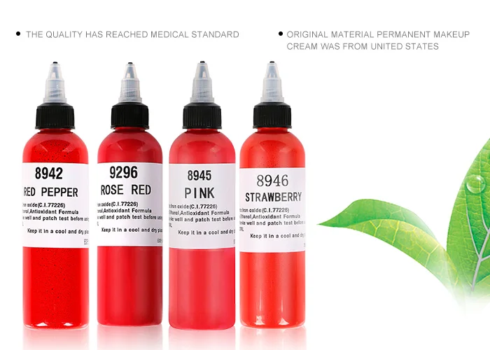 Wenshe 120ml microblading color eyebrow resin color eyebrow tattoo micro scalp micropigmentation black permanent makeup pigment