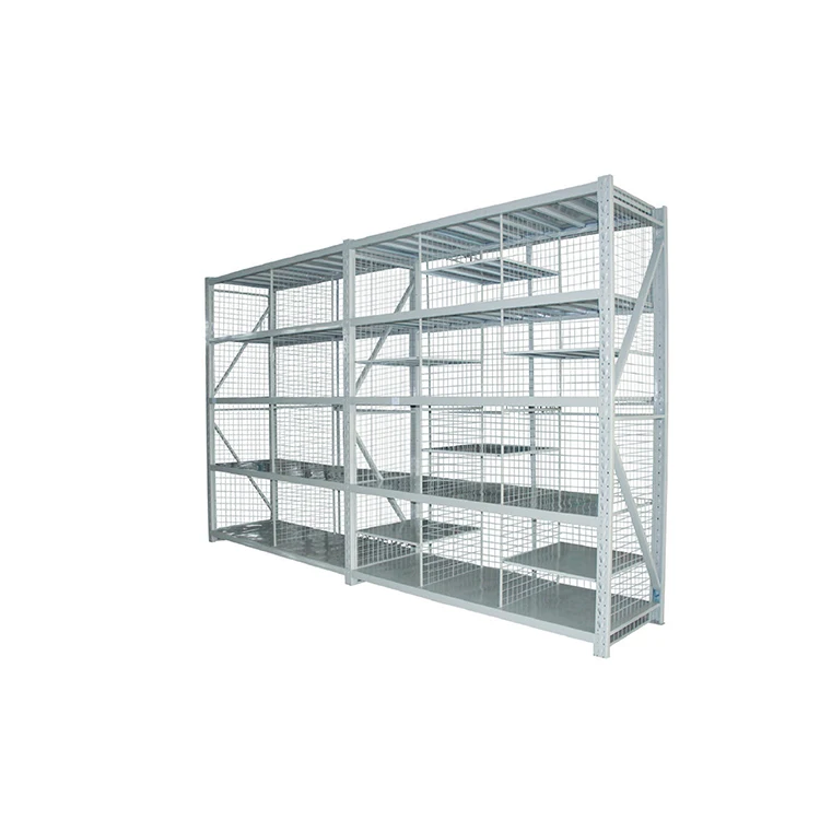 Heavy Duty Clothing screen rack For Wholesale Warehouse steel display Shelves