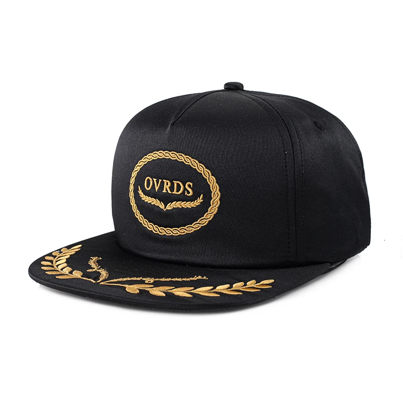Wholesale customized good top quality custom embroidery youth snapback hat