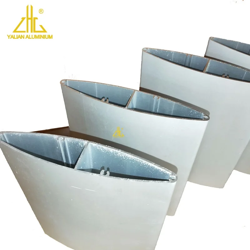 Новый тренд 150X30 белый анодированный алюминиевый профиль жалюзи забор для сада Новой Зеландии